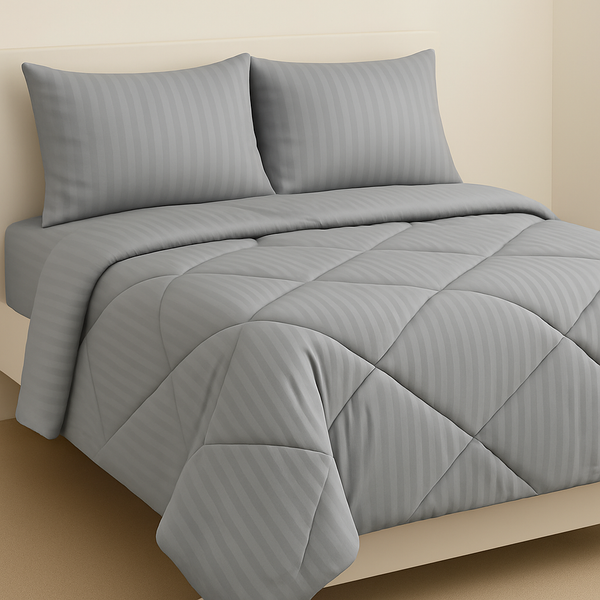 Sterling Grey (6 Pcs Comforter Set)